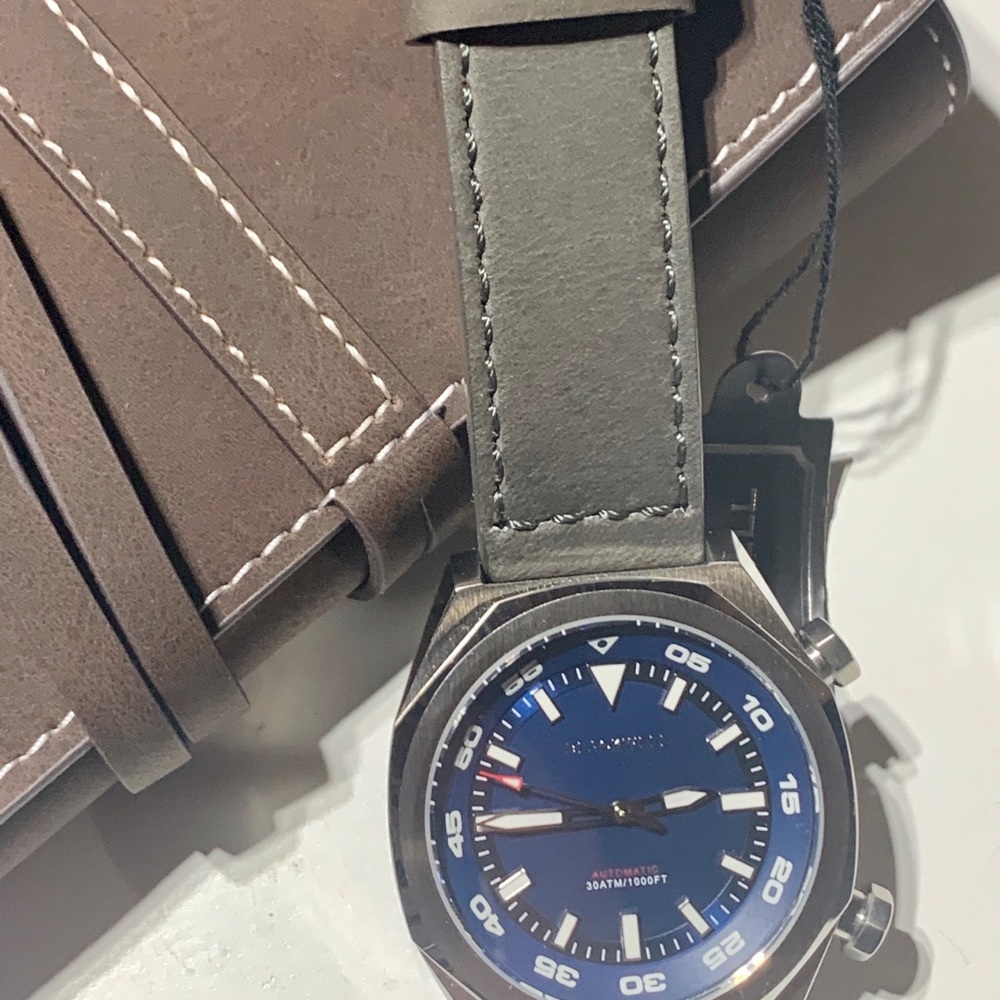 Blackwell Automatic Van Alen Watch Blue Dial SS - Picture 3 of 12